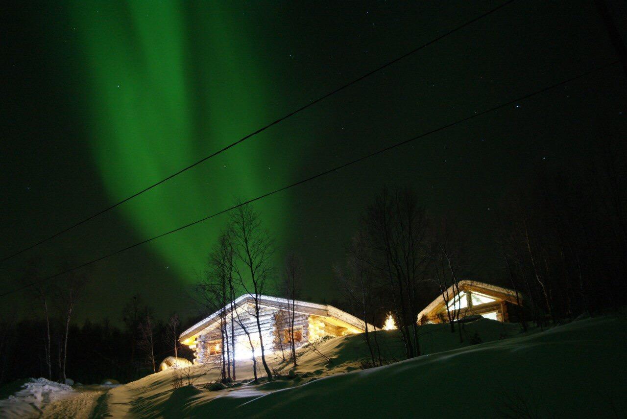 Jarfjord Arctic Aurora Lodge Karpbukt Buitenkant foto