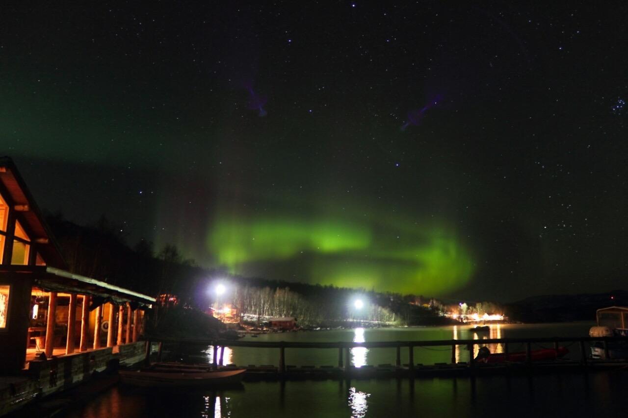 Jarfjord Arctic Aurora Lodge Karpbukt Buitenkant foto